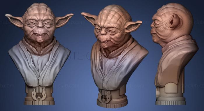 3D model Master Yoda (STL)